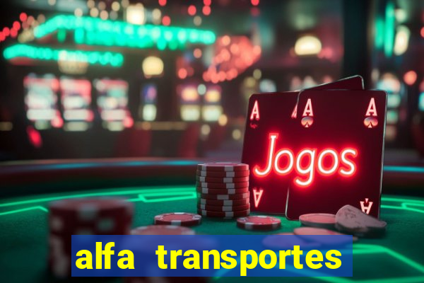 alfa transportes novo hamburgo